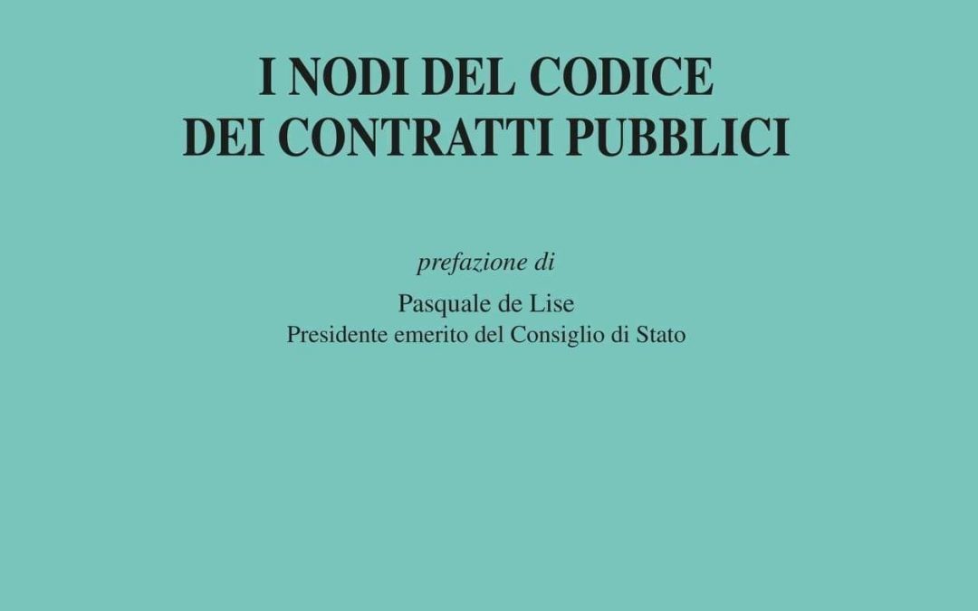 I nodi del Codice dei contratti pubblici