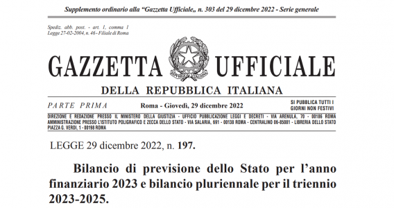 Appalti pubblici e caro materiali: le norme della Legge di Bilancio 2023